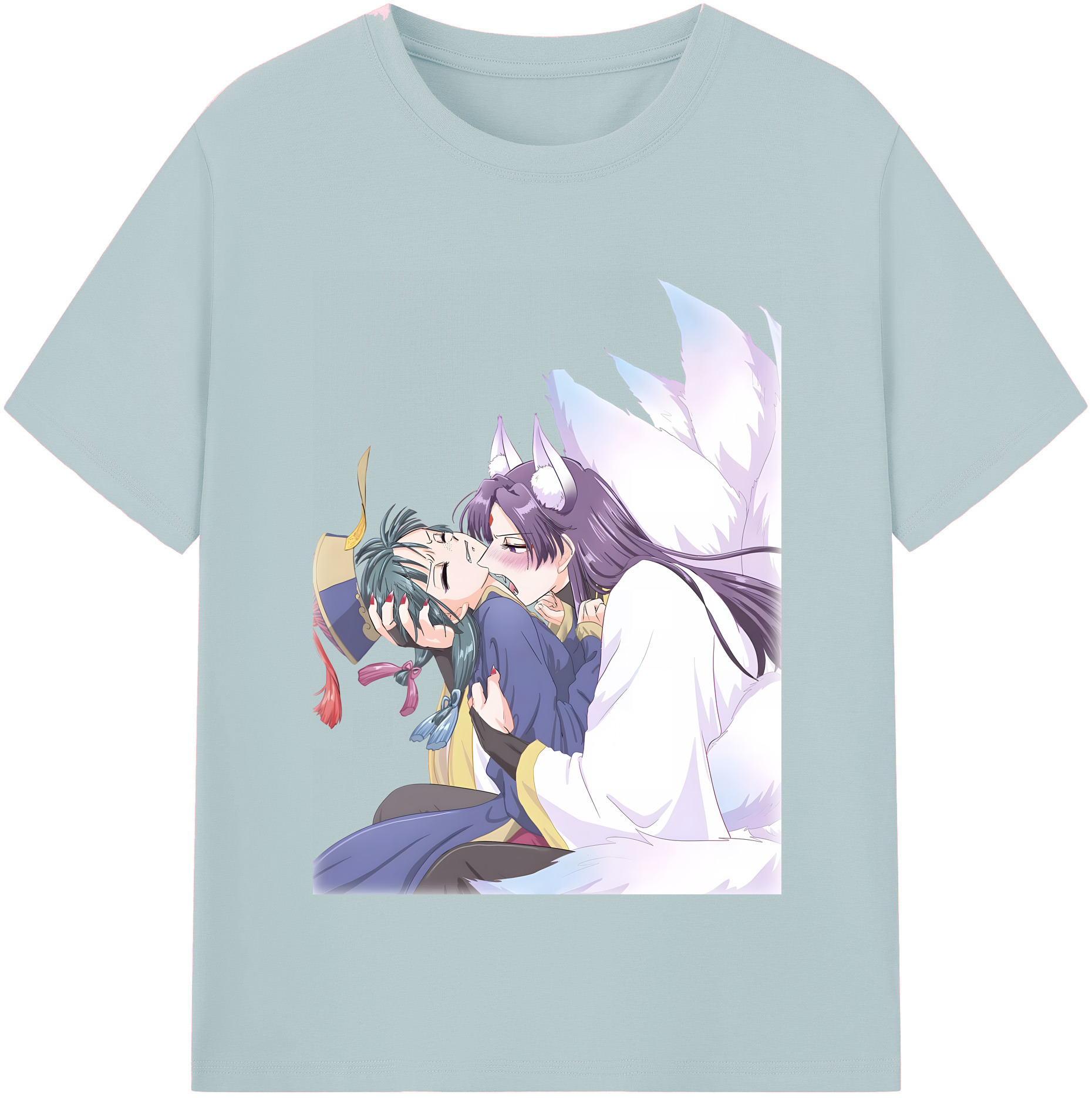 （画像用） 薬屋のひとりごと The Apothecary Diaries 綿100％半袖Tシャツ（フロントプリント）